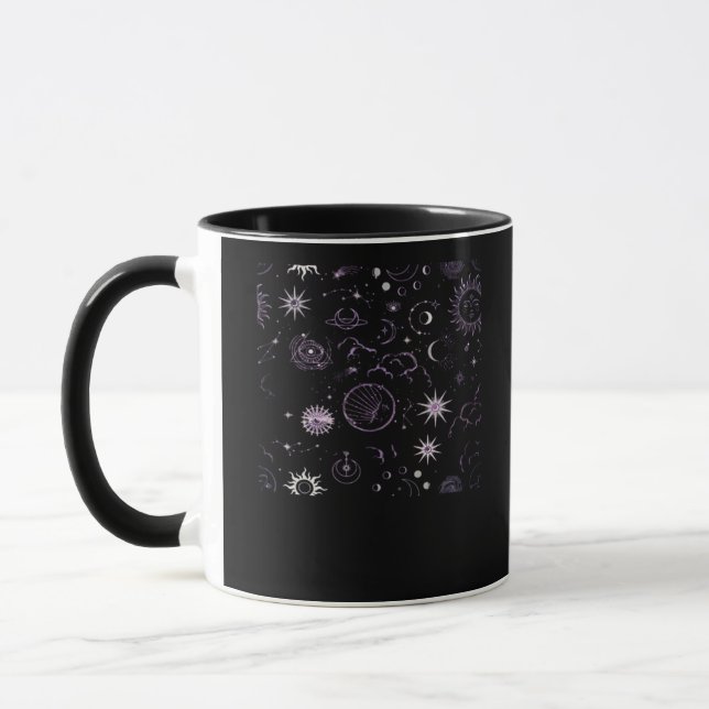 Caneca Whimsigoth Sun Moon Witchy Classic (Esquerda)