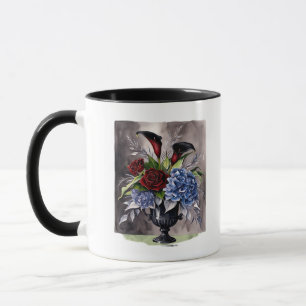 Caneca Whimsigothic - Vase Floral Gótica, Ácido Esético