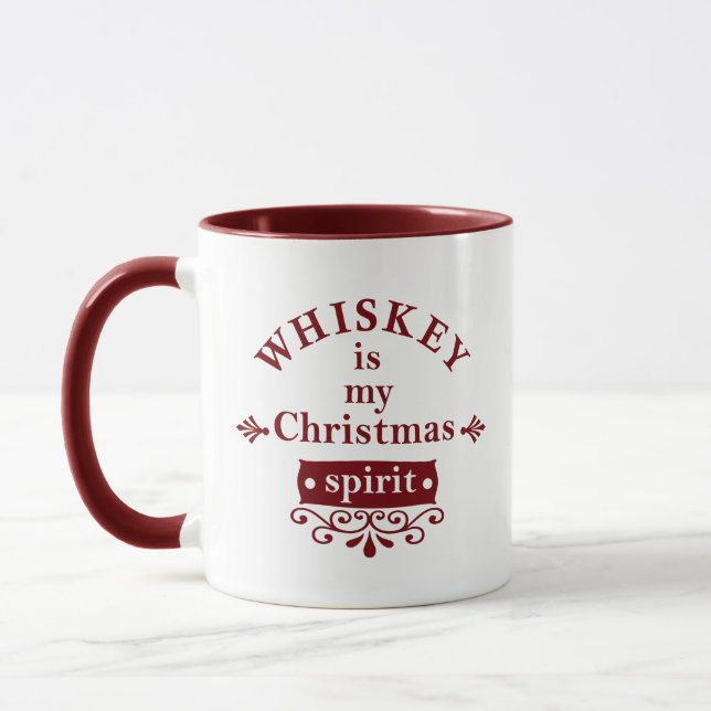 Caneca Whiskey é o meu espírito de natal (Esquerda)