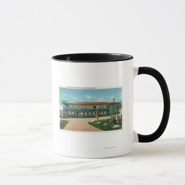 Caneca Whitcomb Summit Hotel e Souvenir Shoppe View (Direita)