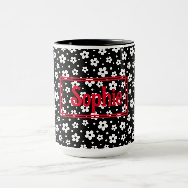 Caneca White Daisies Mug (Centro)
