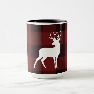 Caneca White Deer Buffalo Xadrez Russo Natal