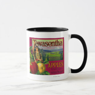 Caneca White Salmon, Washington - Tawasentha Apple Labe