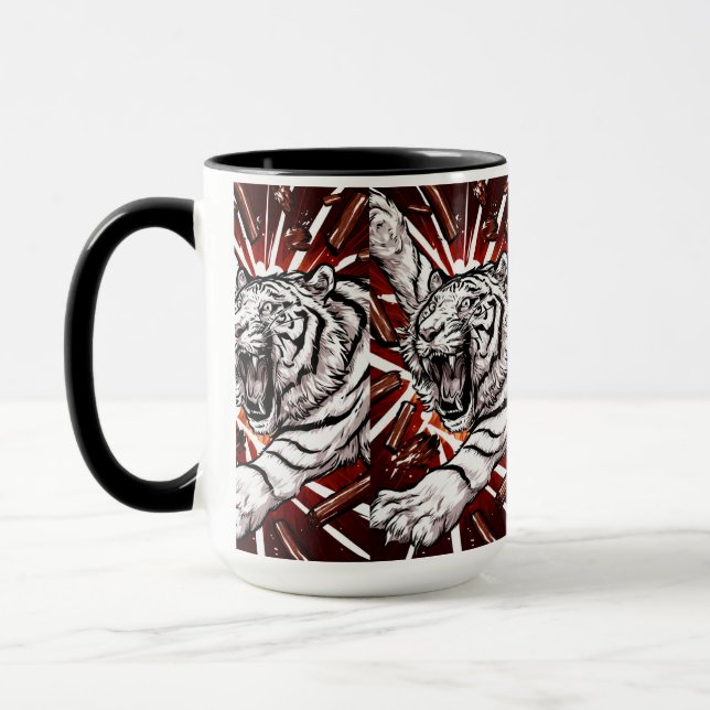 Caneca White Tiger Ascension (Esquerda)