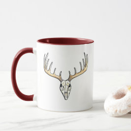Caneca Whitetail Deer Stag Large Antlers