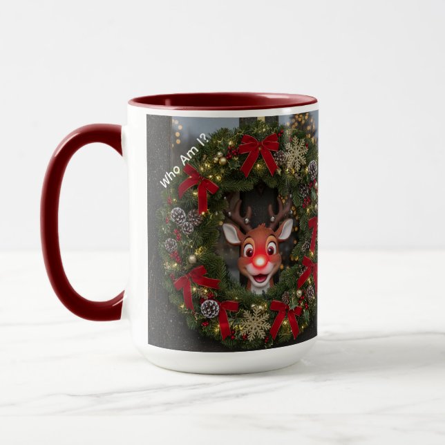 Caneca Who Am I? Christmas Mug (Esquerda)