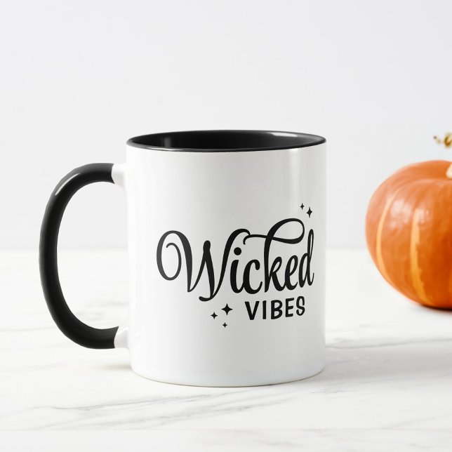 Caneca Wicked Vibes Halloween (Criador carregado)