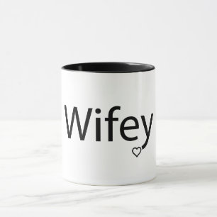 Caneca Wifey - Black 11 oz Combo Mug