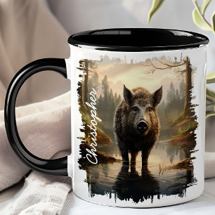 Caneca Wild Boar no Misty Forest Lake