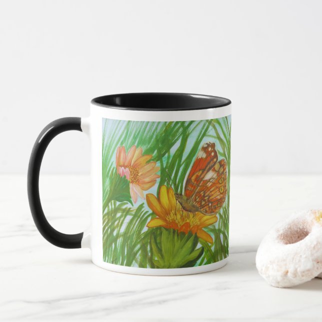 Caneca Wild flower blooming (Com Donut)