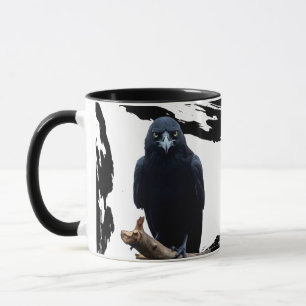 Caneca Wild Nature Crow-Raven Coffee Mug