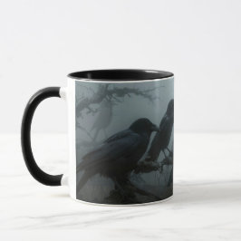 Caneca Wild Nature Crow-Raven Coffee Mug