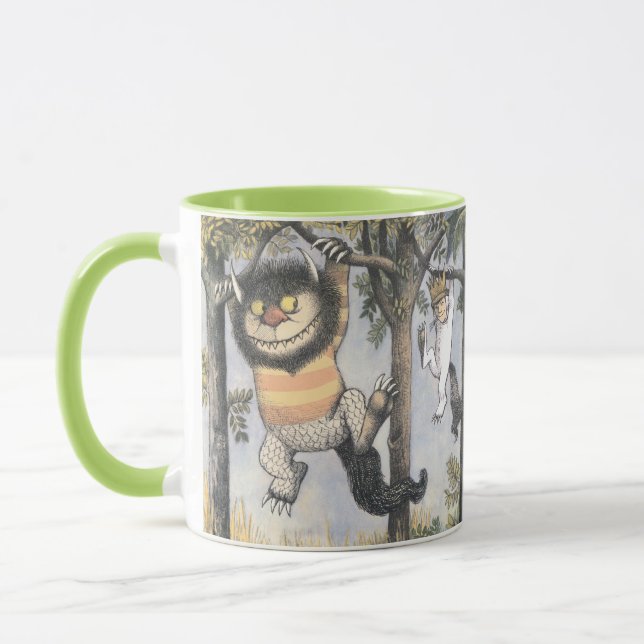 Caneca Wild Things and Max Swinging From Trees (Esquerda)