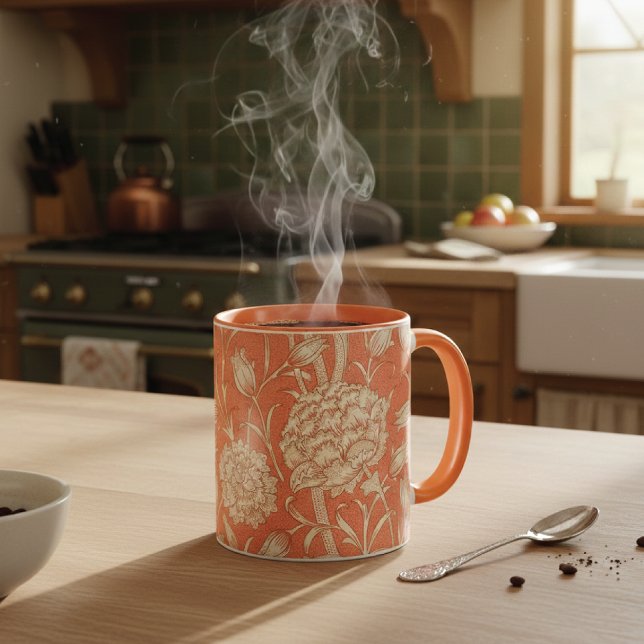 Caneca Wild Tulips Peach William Morris (Criador carregado)