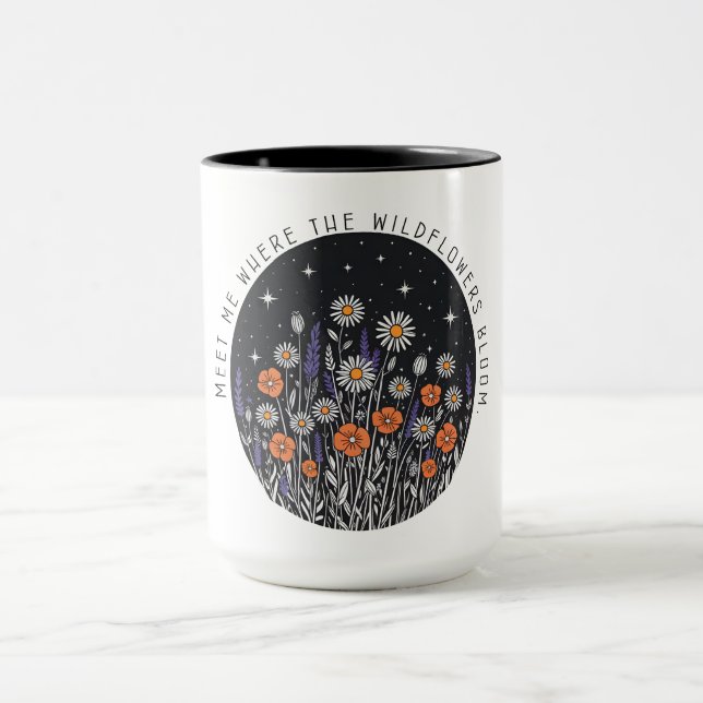 Caneca Wildflower Starry Sky (Centro)