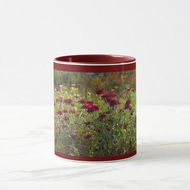 Caneca Wildflowers marrons (Centro)
