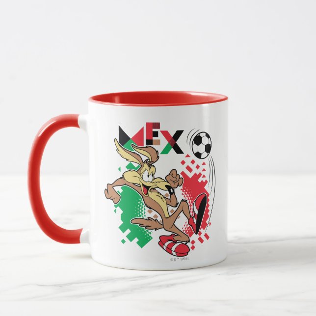 Caneca WILE E. COYOTE™ Team Mexico Soccer Graphic (Esquerda)