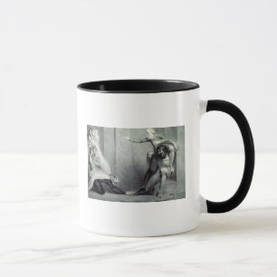 Caneca William Blake   Tiriel, carregado de volta ao