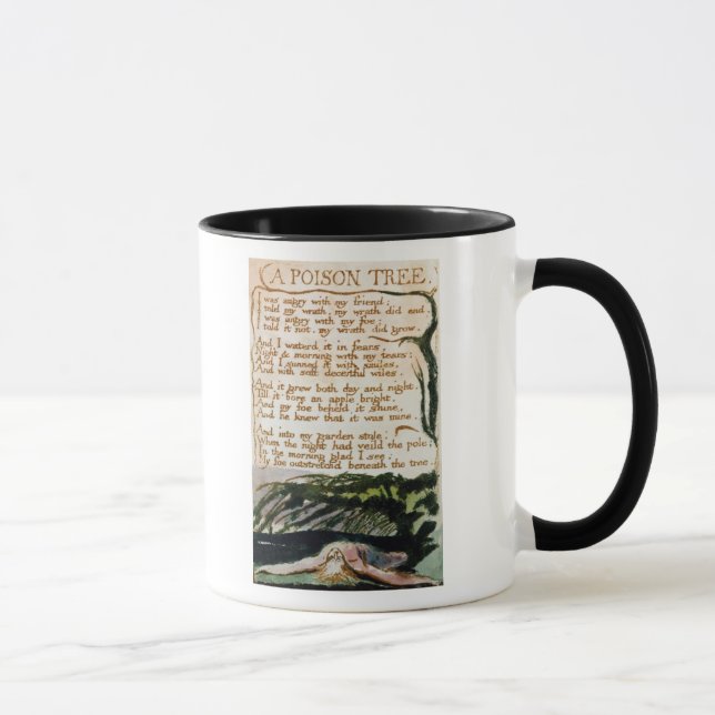 Caneca William Blake | uma árvore do veneno (Direita)