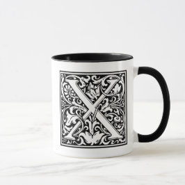 Caneca William Morris Alphabet "X"