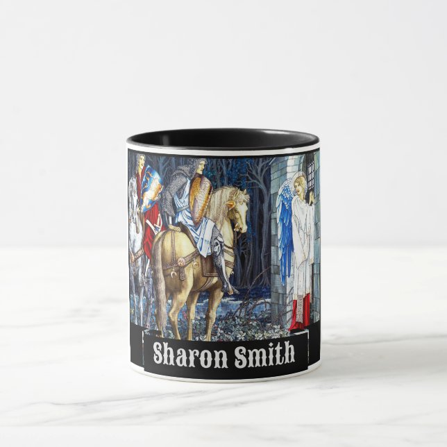 Caneca William Morris Angel Art Personalizado (Centro)