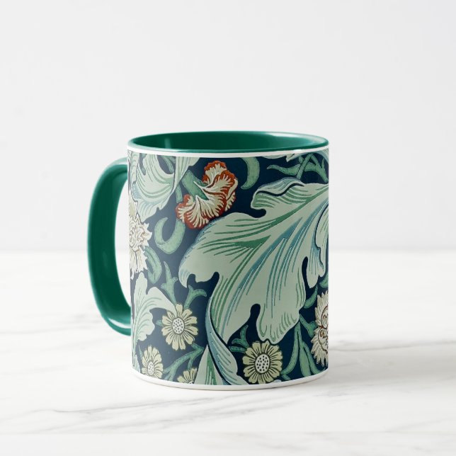 CANECA WILLIAM MORRIS: FLORAL DESIGN (Frente Esquerda)