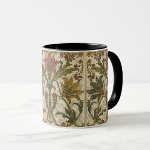 Caneca William Morris Golden Lily Vintage Pré-Rafaelita