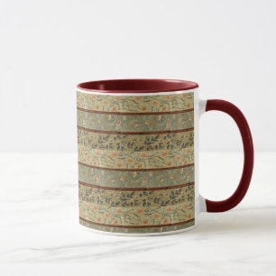 Caneca William Morris John Dearle Tela bordada