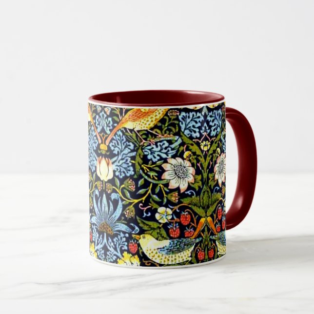 Caneca William Morris - Ladrão de Morango (Frente Esquerda)