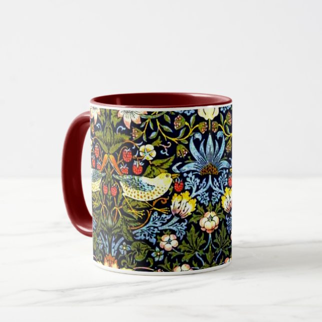 Caneca William Morris - Ladrão de Morango (Frente Esquerda)