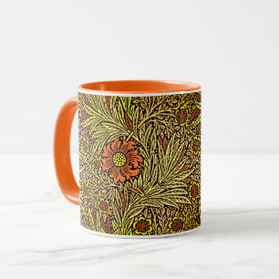 Caneca William Morris Marigold, Copper Brown e Orange
