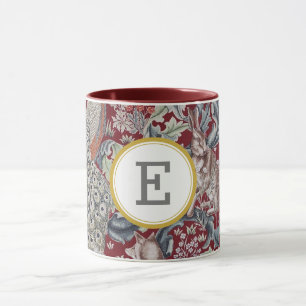 Caneca William Morris PERSONALIZADO INICIAL