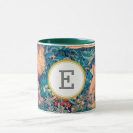 Caneca William Morris PERSONALIZADO INICIAL