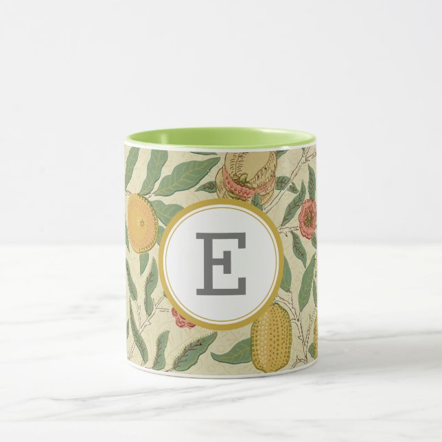 Caneca William Morris PERSONALIZADO INICIAL (Centro)