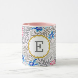 Caneca William Morris PERSONALIZADO INICIAL