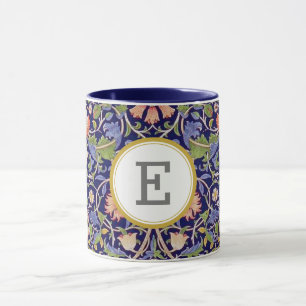 Caneca William Morris PERSONALIZADO INICIAL