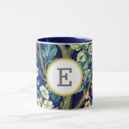 Caneca William Morris PERSONALIZADO INICIAL