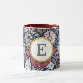Caneca William Morris PERSONALIZADO INICIAL