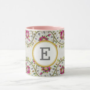 Caneca William Morris PERSONALIZADO INICIAL