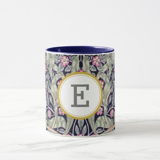 Caneca William Morris PERSONALIZADO INICIAL (Centro)