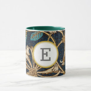 Caneca William Morris PERSONALIZADO INICIAL