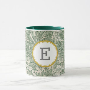 Caneca William Morris PERSONALIZADO INICIAL