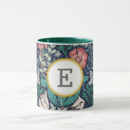 Caneca William Morris PERSONALIZADO INICIAL