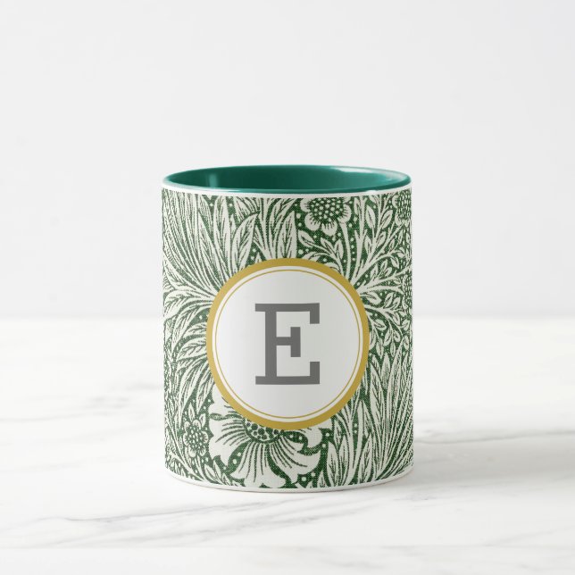 Caneca William Morris PERSONALIZADO INICIAL (Centro)