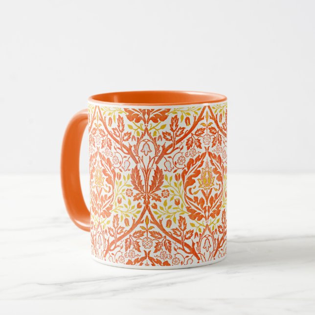 Caneca William Morris, Ramo Dourado, (Frente Esquerda)