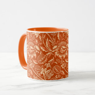 Caneca William Morris Sunflower, Mandarin Orange