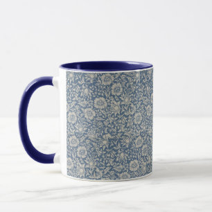 Caneca William Morris Vintage Azul Mallow