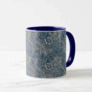 Caneca William Morris Vintage Blue Floral
