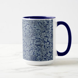 Caneca William Morris Vintage Pattern Bird e Anemone