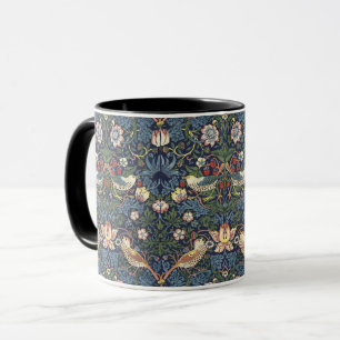 Caneca William Morris Vintage Strawberry Thief Pattern